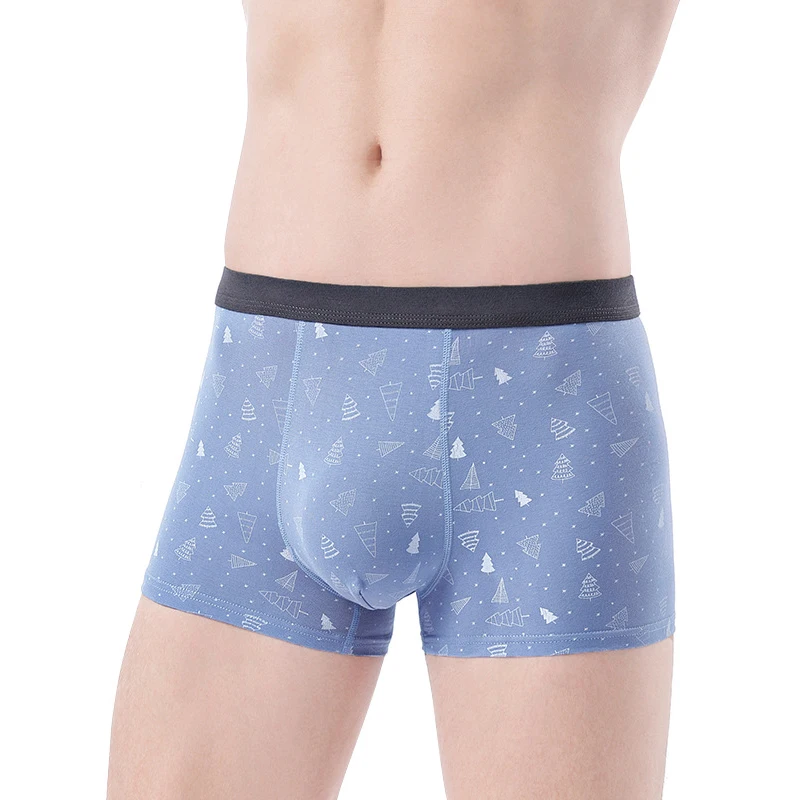

Cotton Boxer Underwear Mens Homme Underpants Cueca Male Panties Breathable Shorts U Convex Pouch Fashion Printing Boxershorts