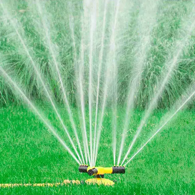 ZLJWRQY Arroseur de Jardin de 360 ​​degrés GJ, arroseur tournant, arrosage  Automatique de l'eau de la pelouse, système réglable d'irrigation de la  pelouse du pulvérisateur : : Jardin