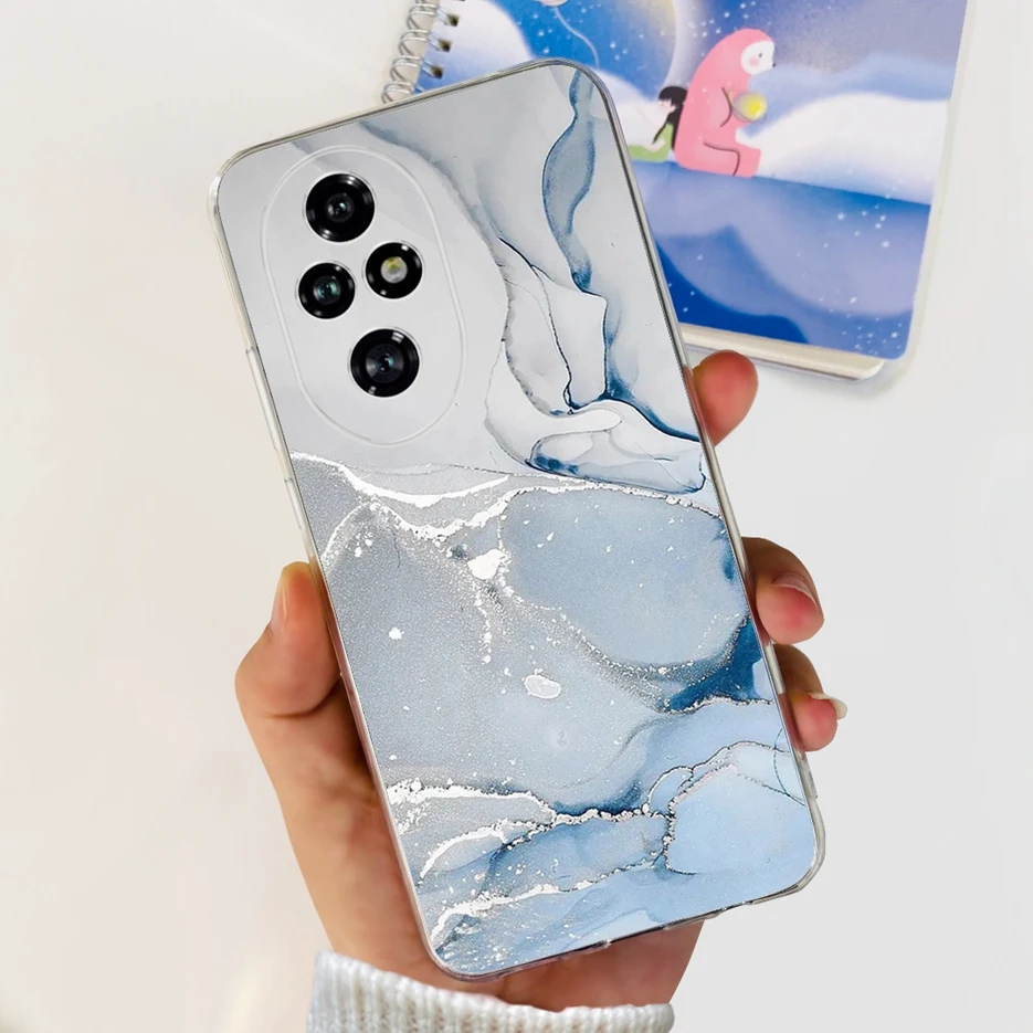Cute Painted Clear Silicone Case - Soft Protective Cover