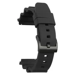 Waterproof Silicone Diving Strap for Men's Sport Watch, Quick Release 20mm 22mm (Black02)