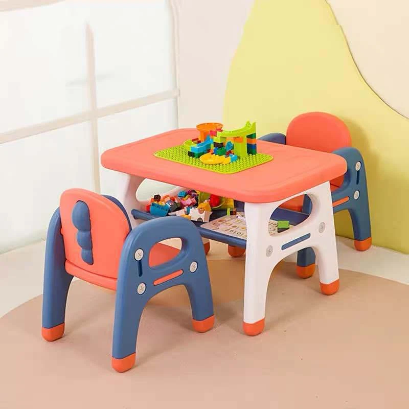 Kindergarten Desks and Chairs Children's Toy Desks and Chairs Set