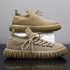 2023 Tire Sole Men's Shoes Comfortable Wearable Mesh Breathable Socks Shoes Light Casual Shoes  Sneakers Men Tenis Masculino 6