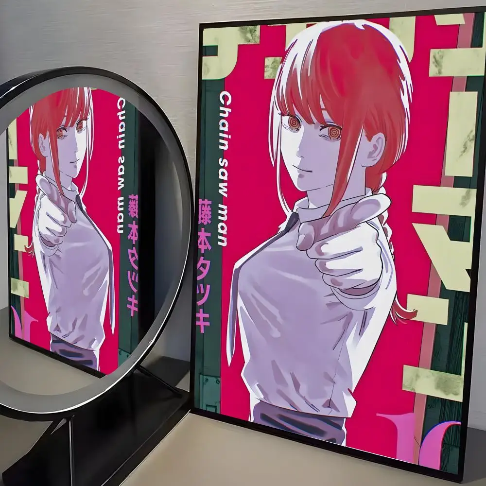 Waterproof HD Anime Art Poster - Self-Adhesive and Fade Resistant Wall Decor