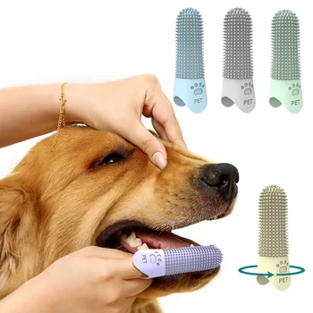 Silicone Pet Finger Toothbrush 1