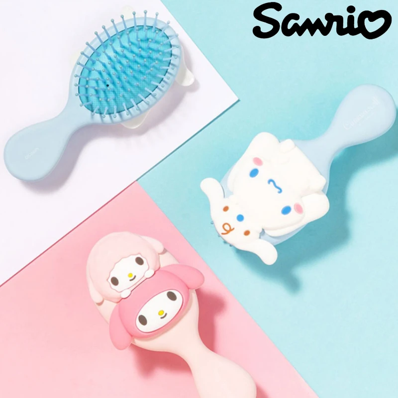 

Sanrio MINISO Joint Kawaii Three-dimensional Massage Airbag Comb My Melody Cinnamoroll Kuromi Pachacco Children's Toy Gift