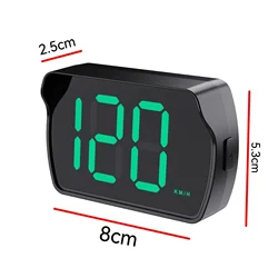 Universal Car HUD Head - Up Display with GPS and Digital Speedometer (NEW KMH MPH)