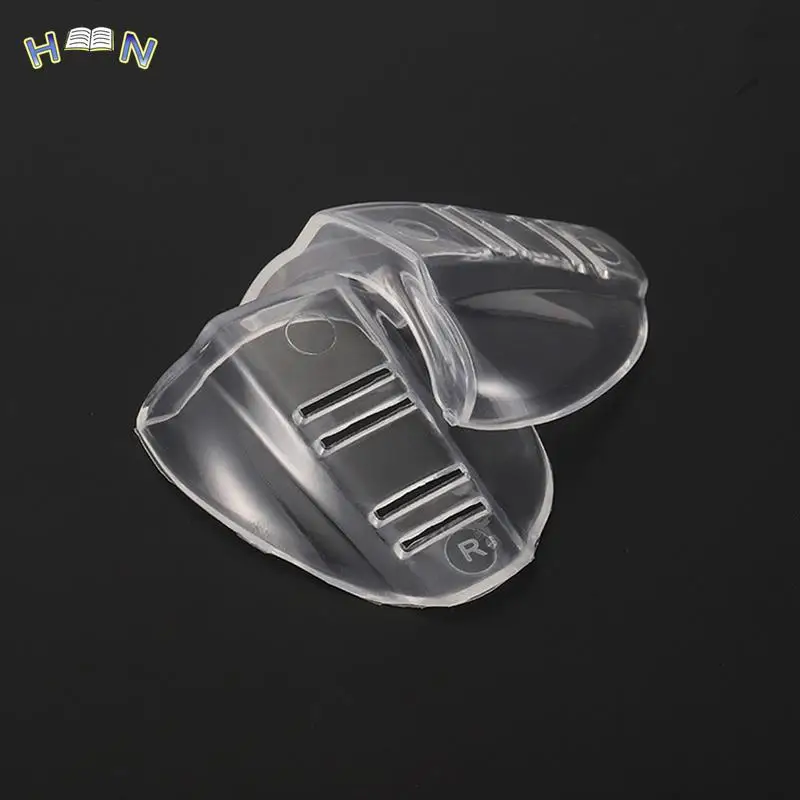 2Pcs Eye Flexible Clear Shields Side Safety Goggles Glasses Universal Anti Fog