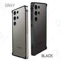 Luxury Light Aluminum Metal Frame For Samsung Galaxy S25 Ultra S25ultra Hybrid Silicone Bumper Case Alloy Protective Accessories 2