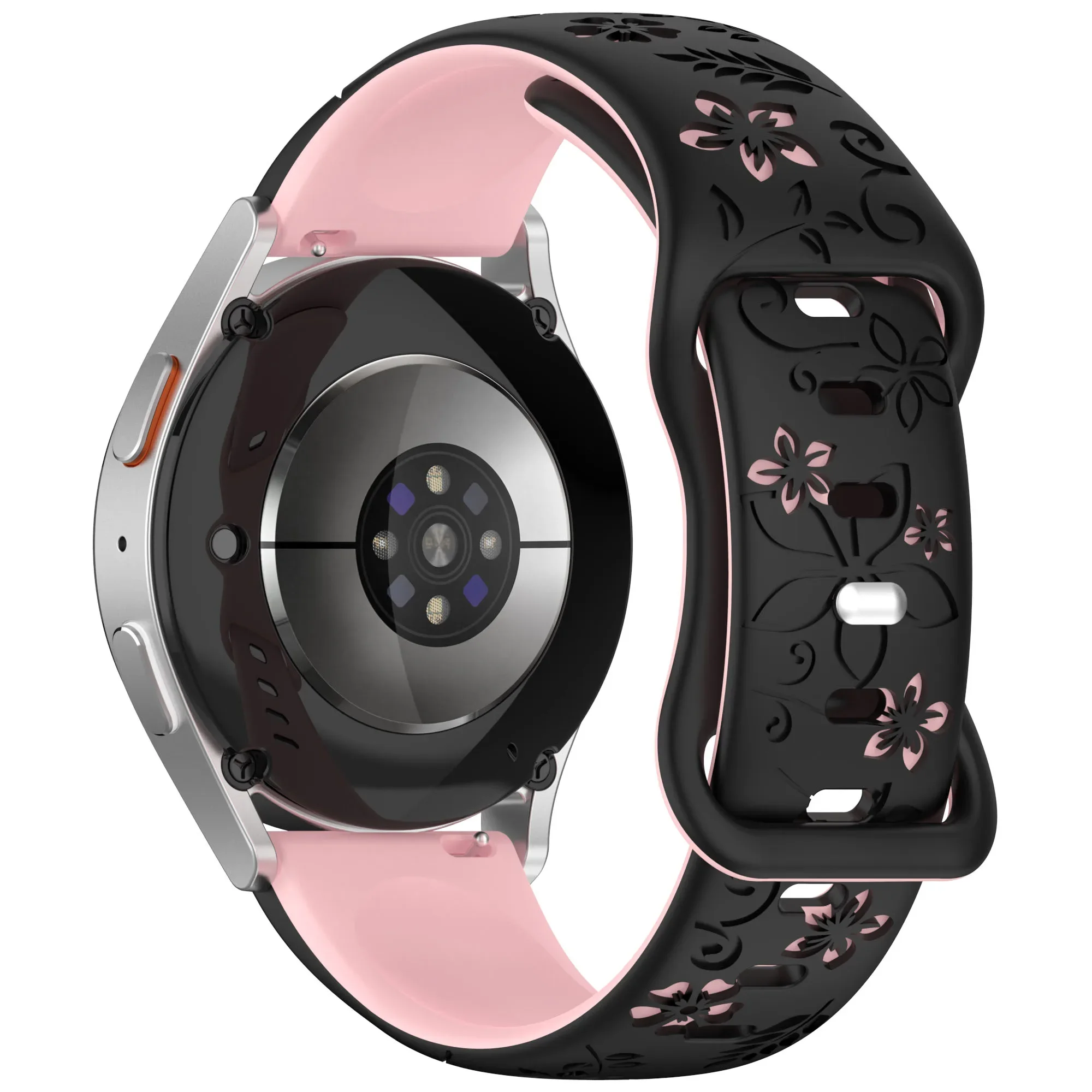 Enhanced Silicone Smart Watchband Bracelet – 18mm Wrist Strap