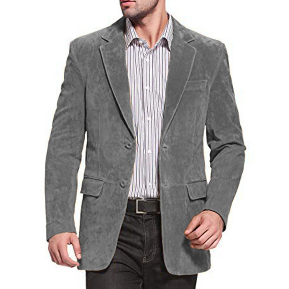 Men's Suede Jacket Comfortable Commuting Casual Fashion Slim Fit Coat Best Selling Product 2023 Man Jackets Men's Winter Coats 5