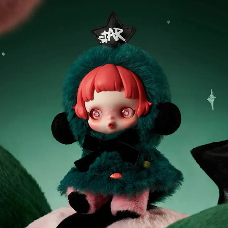 POP MART SKULLPANDA Winter Symphony Series Blind Box Toys Kawaii Anime Action Figure Caixa Caja Surprise Mystery Box Dolls Girls