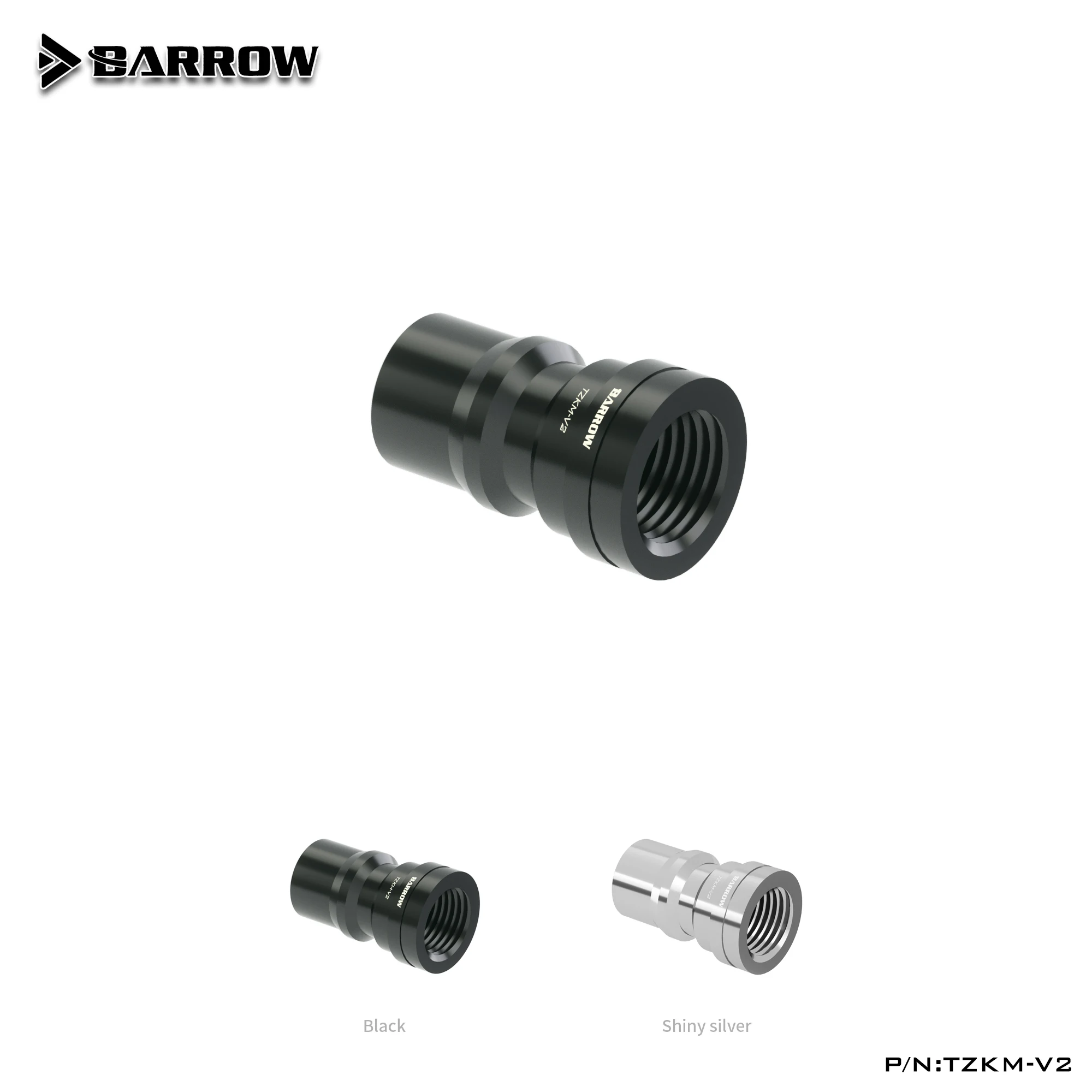 Barrow Macho para Acessórios de Latão Fêmea Selar o Bloqueio Conector Rápido Parar a Selagem Tzkmf-v2 Conjunto - Imagem 5