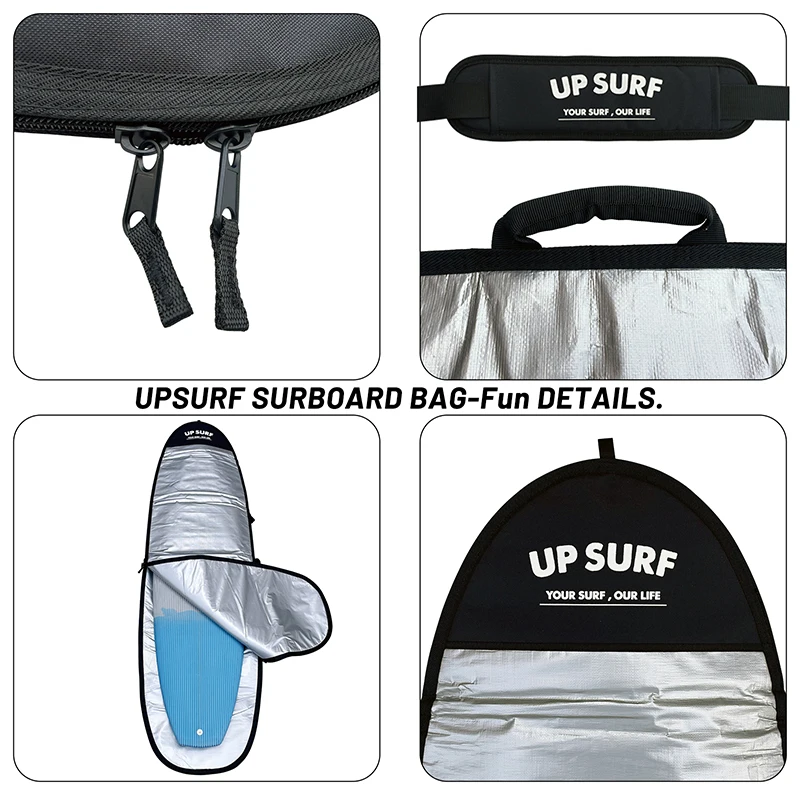 

SUP Bag 7.0/7.6/8.0ft Surf Board Bag High Quality Shortboard Protective Travel Bag Easy Carry Wakesurf Board Bag Have Strap