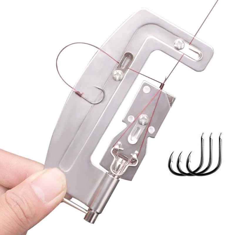Automatic Fishing Hooks Line Tier Machine Stainless Steel Fishhook