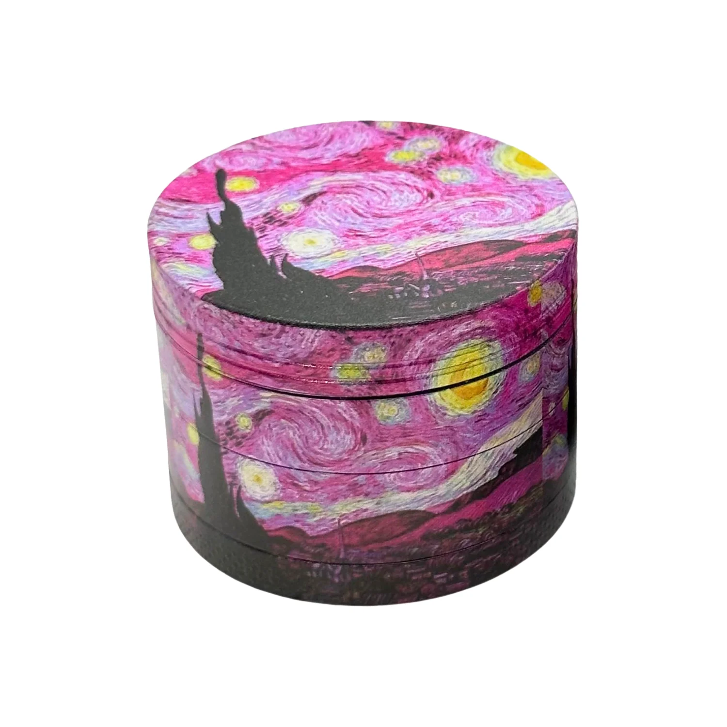 Sun & Moon Decorative Herb Grinder, 2-Inch