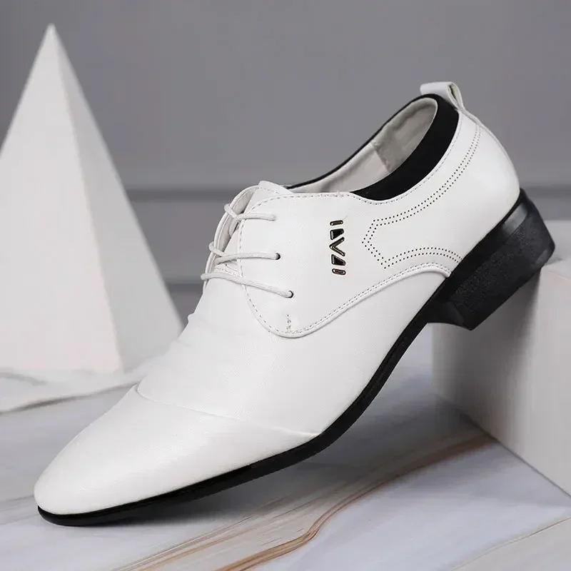 

Heeled Formal Shoe for Men Pointed High Top Dress White Brands 2023 Designer Men's Man's Safety Luxury Low Price Nautical