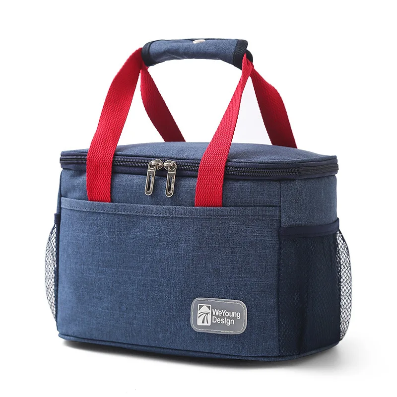 Women's Insulated Lunch Tote Bag - Durable Thermal Organizer for Picnics, Hiking, and Beach Outings