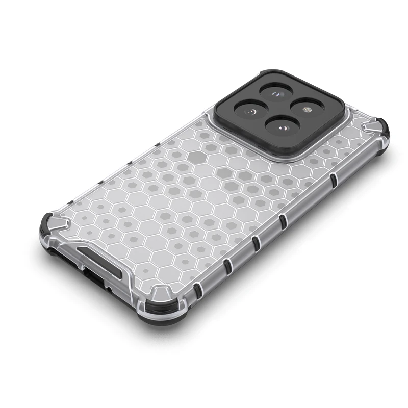 Honeycomb Shockproof Armor Case with Translucent Protector