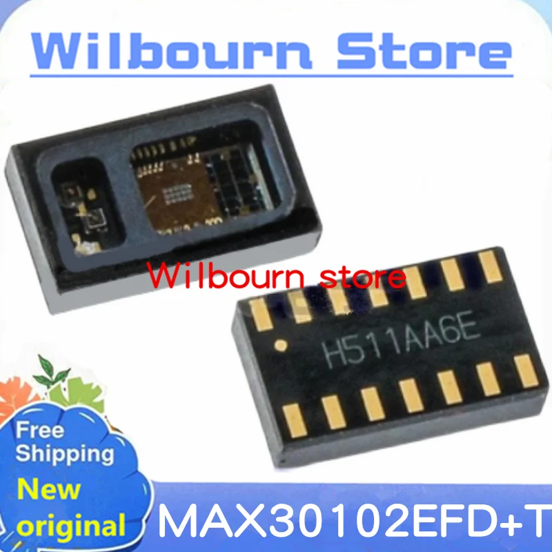 5PCSLOT100NEWMAX30102MAX30102EFDMAX30102EFDTOLGA14Heartrate