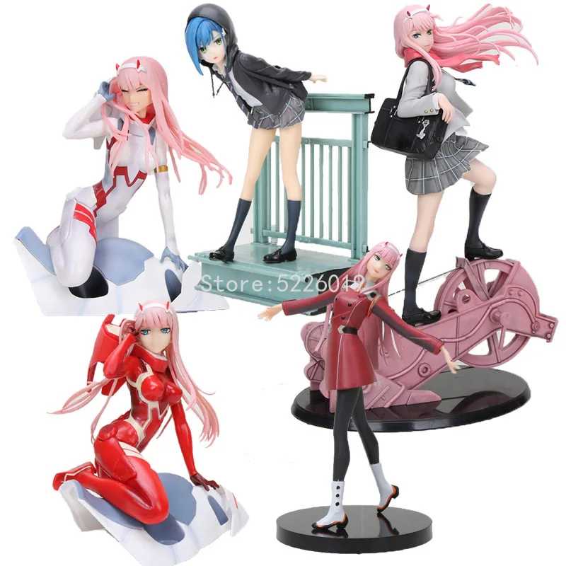 28cm Darling In The Franxx Anime Figure Zero Two 02 Action Figure - Darling In The Franxx Zero Two Figure