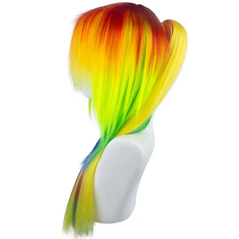 LIJUMN Official My Little Pony Sunny Starscout Wig – Pink Braided Wig With Attached Ears For Kids & Teens Costume