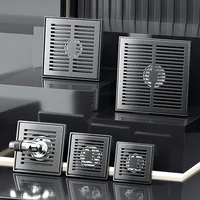 ท่อระบายน้ําพื้นสแตนเลสป้องกันกลิ่น 304, เส้นผ่านศูนย์กลางที่เพิ่มขึ้นและการเคลื่อนที่ขนาดใหญ่, บนหลังคาและลานภายในและกลางแจ้ง 1