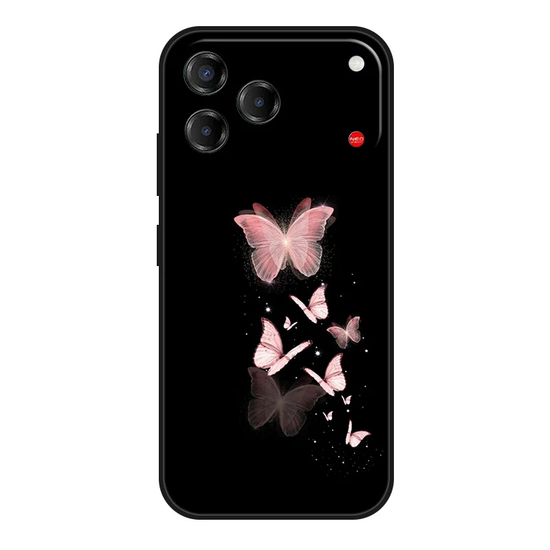 Sleek Black Matte Fashion Phone Case - Slim Soft TPU