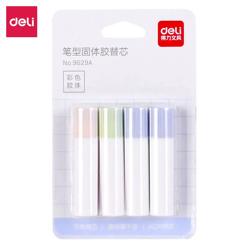 

Jelly Color Fast Dry Cute Glue Stick Pen Shape Solid Color Glue Stick DIY Scrapbooking Diary Notebook Envelope Sealing Stickers