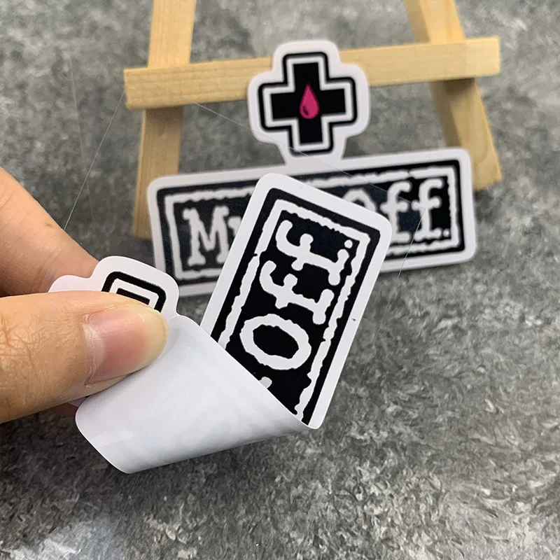 Durable Waterproof Bike Sticker - Scratch Resistant & UV Protected, Multi-Colored Design