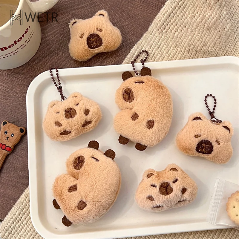 

Кукла Плюшевая с мультяшным рисунком, брелок для ключей с подвеской, мягкая кукла, рюкзак, украшение для сумки, детский подарок