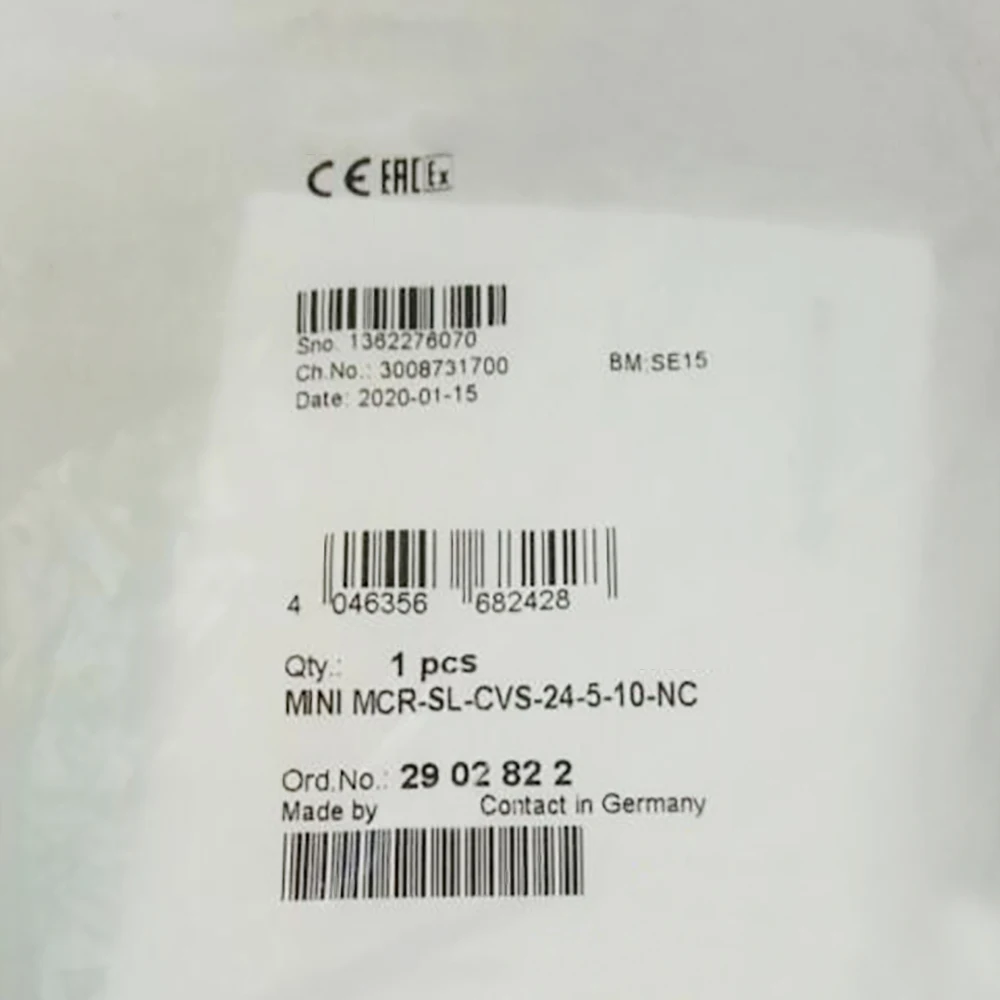 2902822 For Phoenix Constant Voltage Source MINI MCR-SL-CVS-24-5-10-NC 1 2902822 For Phoenix Constant Voltage Source MINI MCR SL CVS 24 5 10 NC