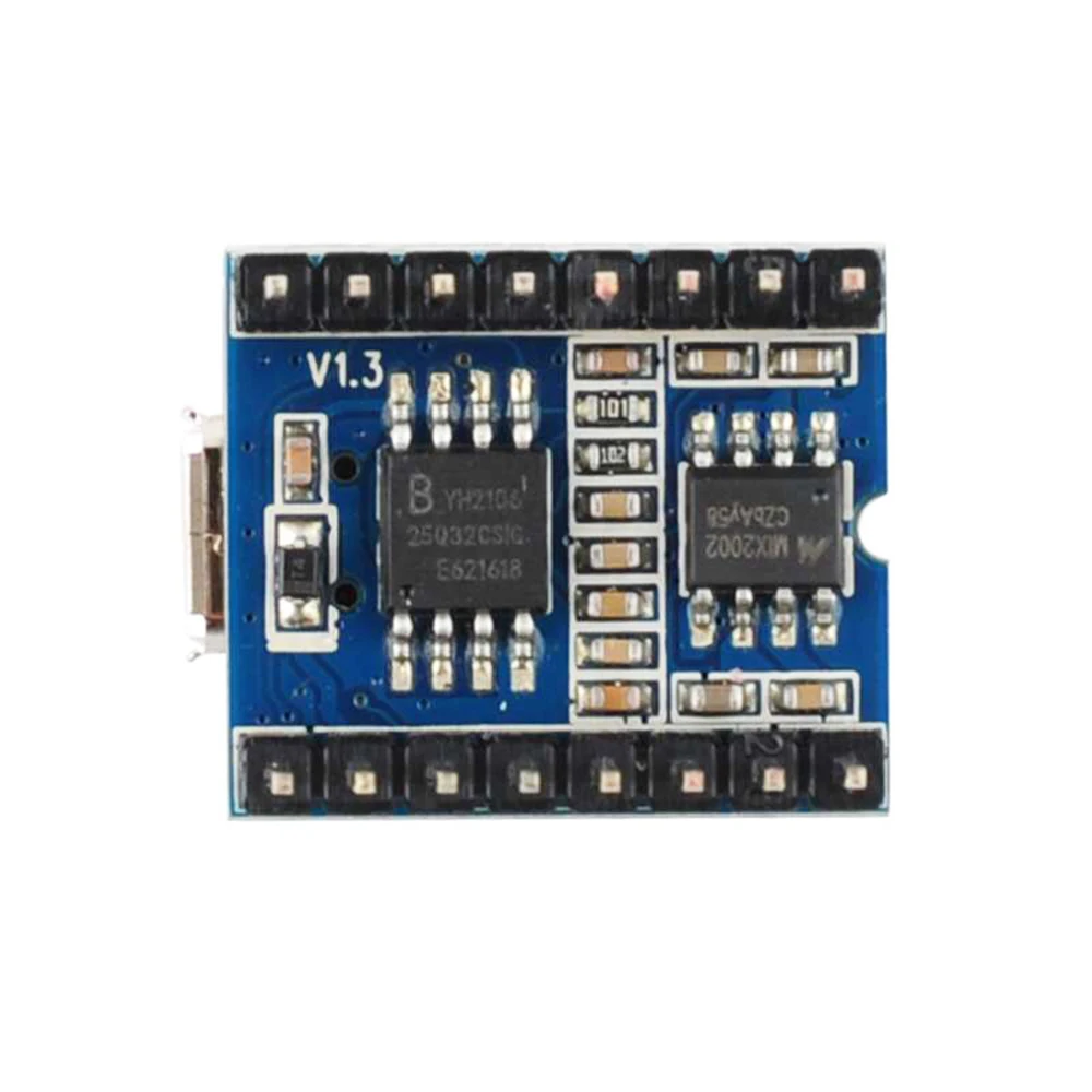 BY8301-16P SSOP24 Aduio Serial Voice SPI Flash Module MP3 Chip Playback Board 3W Amplifier Micro USB Tool Parts