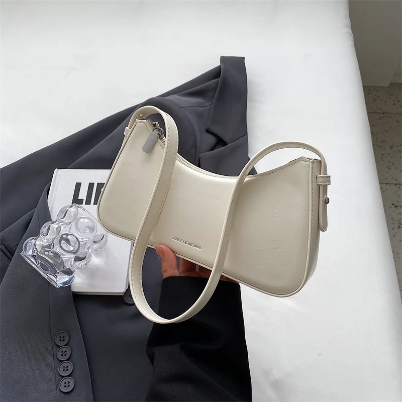 French Red Underarm Bag for Women 2024 New Popular Versatile