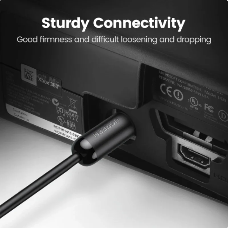 UGREEN    ̺ Toslink ̺ Ȩ þ   TV PS4 Xbox TV ̺   - ڵ