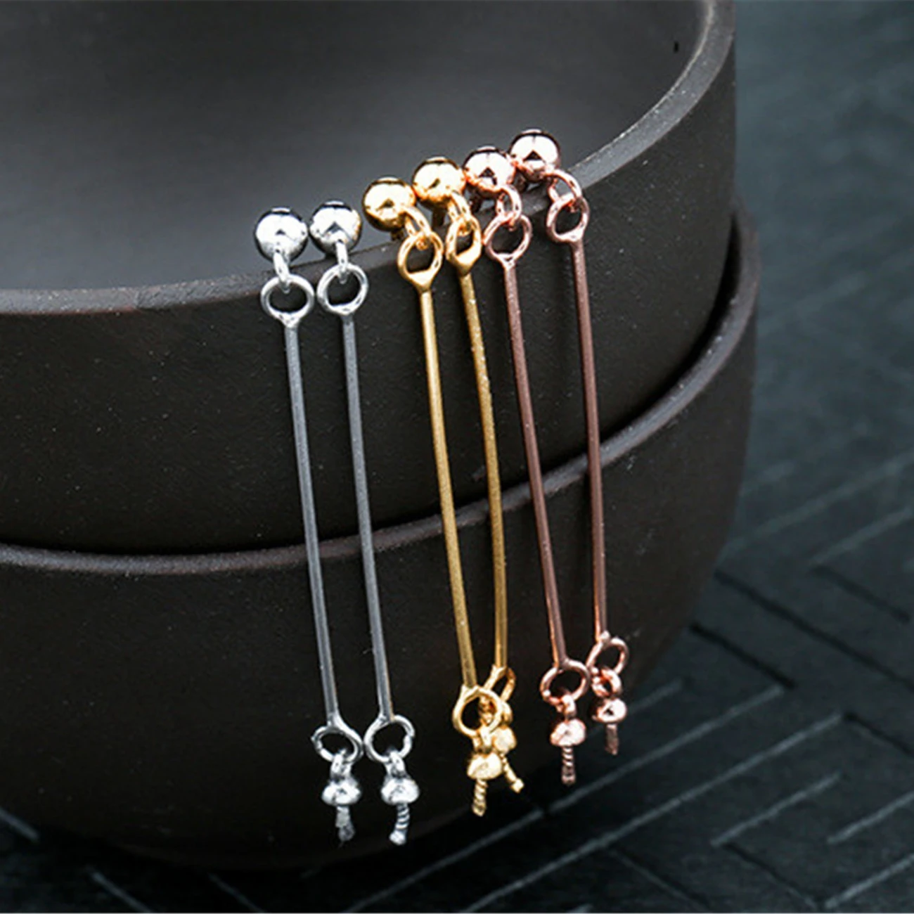 

Серьги из серебра 925 пробы с жемчугом, 7-10 мм, 2 пары