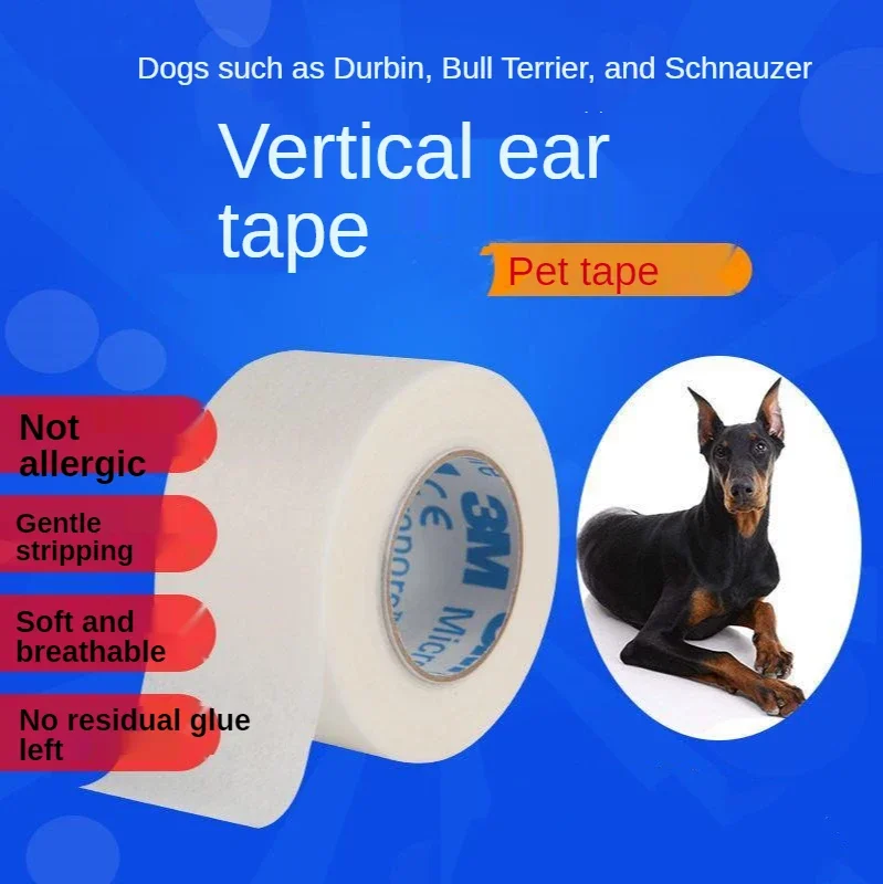 Pet Accessories Hypoallergenic Dog Tied Ears Tape Breathable and Safe