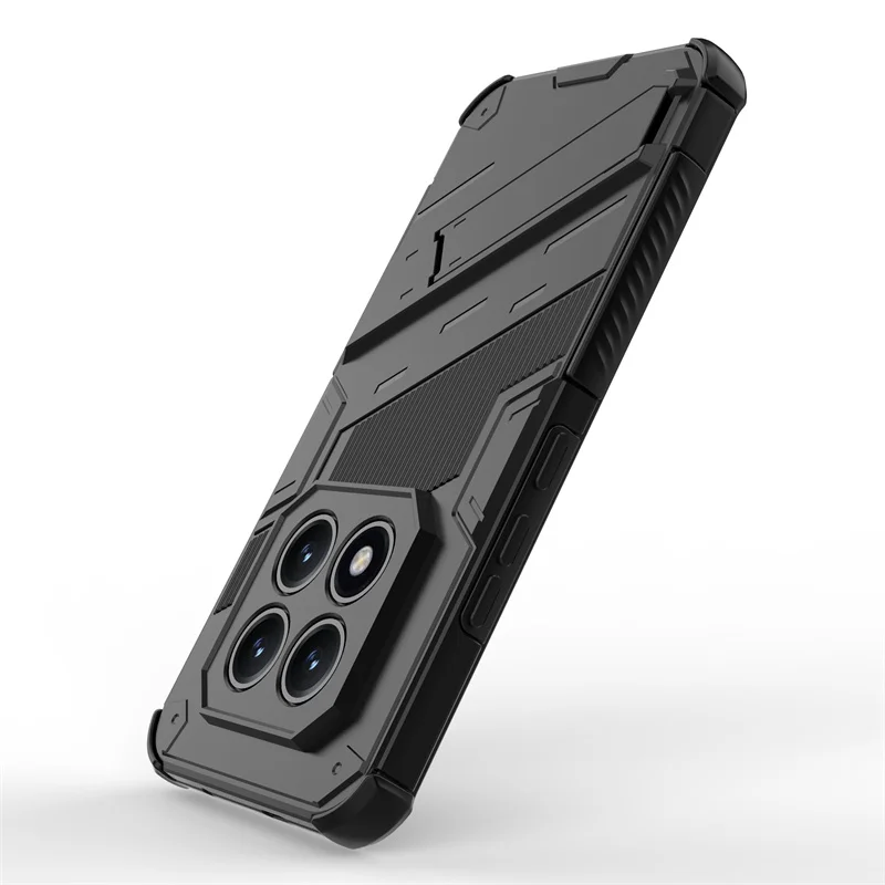 Enhanced Magnetic Armor Shockproof Stand Phone Case with Back Cover