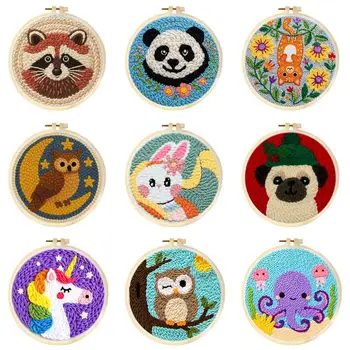 DIY Punch Needle Embroidery Kits 1