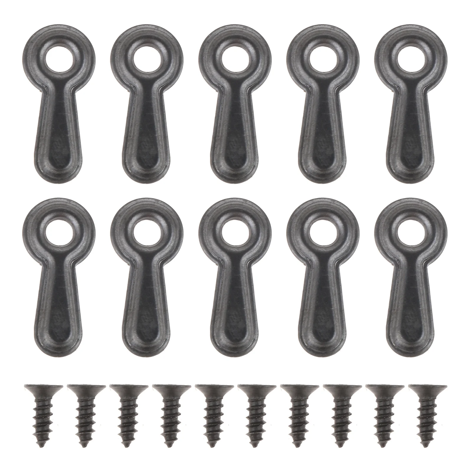 Picture frame hangers hanging hooks 100 pcs Metal Pump Picture Mirror Scrapbook Photo Frame Hooks Backboard Turnbutton Turn Button for Hanging Pictures Photos Black