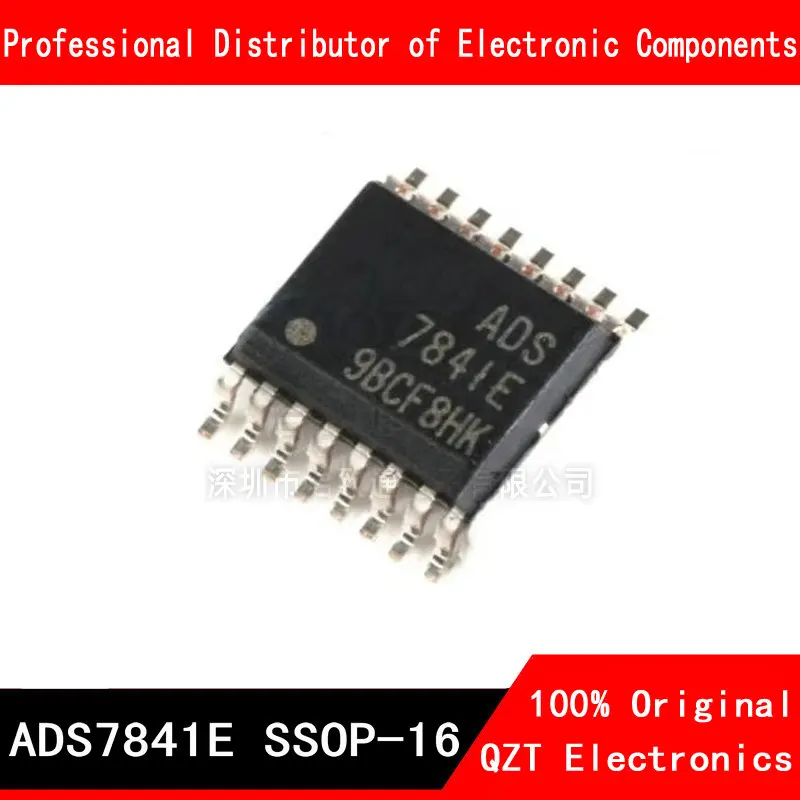 10pcs/lot ADS7841E SSOP ADS7841 ADS7841E/2K5 SSOP-16 new original In Stock 5pcs pcm1781dbq pcm1781dbqr ssop 16 100% brand new original stock