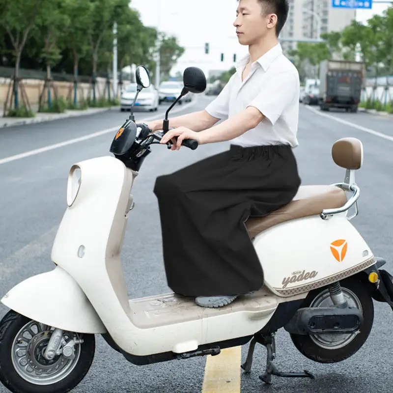 Waterproof Pants Skirt Men Women Electric Car Rain Skirt Battery Car One-piece Raincoat Cycling Raincoat Outdoor Camping Hiking