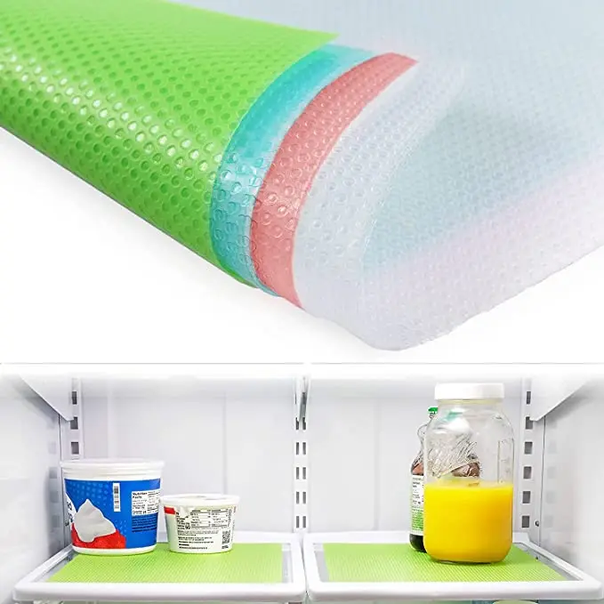 4 pz/set frigorifero Pad antibatterico antivegetativa muffa tappetini per frigorifero  tappetino impermeabile resistente all'umidità tappetini per frigorifero
