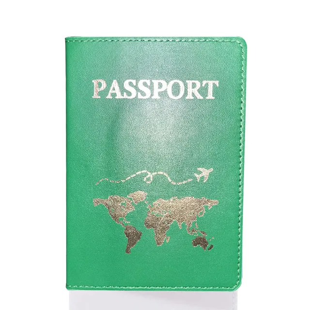 Elegant World Map Passport Holder – Stylish Travel Accessory & Ideal Wedding Gift