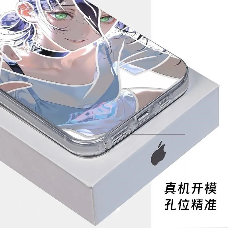 Anime-Inspired Anti-Fall Phone Case with Sexy Sister Design