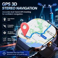 Montre connectée 5G/4G Full Netcom 8 Go + 128 Go de RAM, écran AMOLED 2,4 pouces, batterie 2100 mAh, appareil photo 900 W, GPS, WIFI, applications Google, Android 10 OS 6