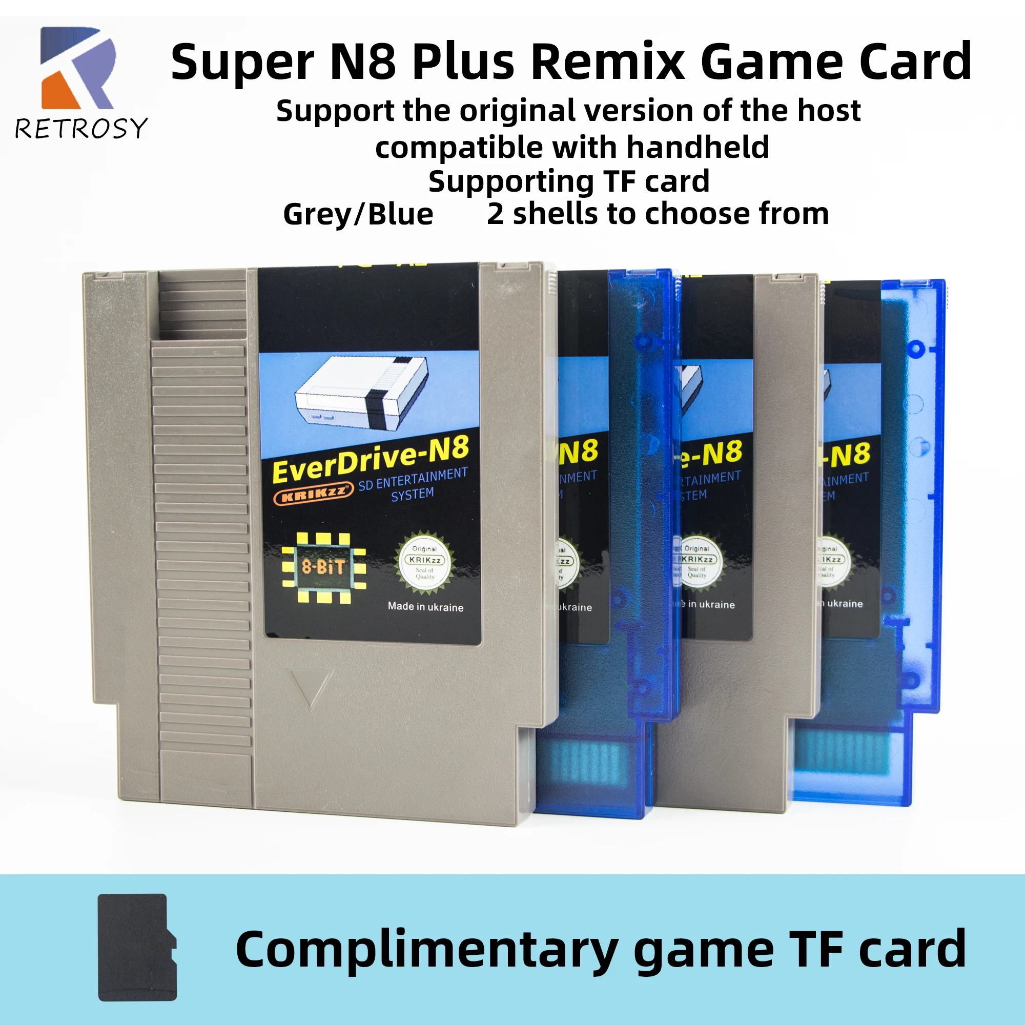 Nes cartridge N8 Game Card Retro 1000 in 1 N8 Remix Game Collection China Version For NES 8 Bit Video Game Console Game Cartridg