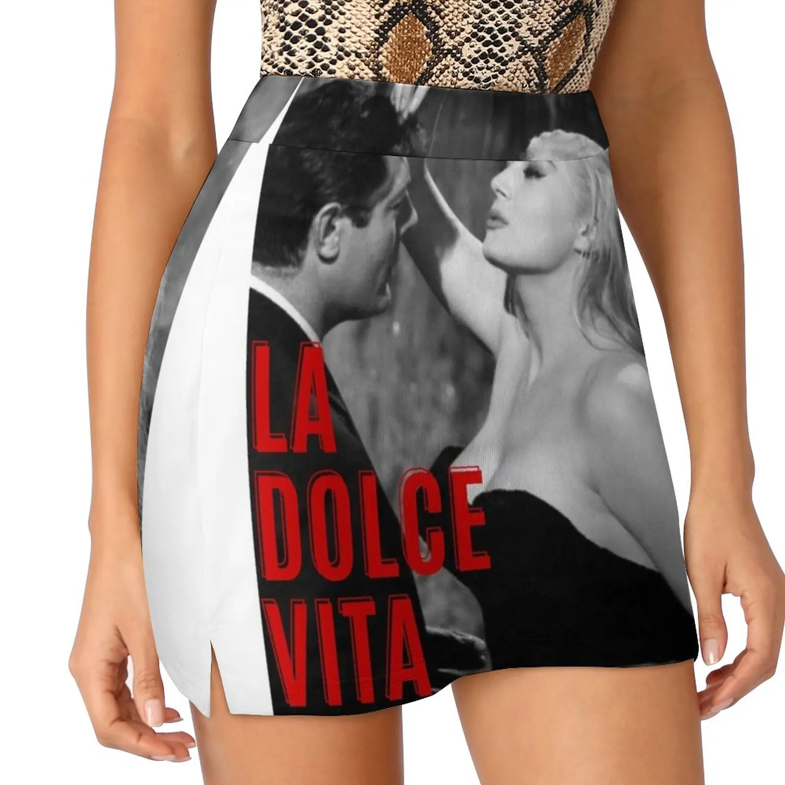 

Женская атласная юбка-брюки La Dolce Vita, яркая летняя одежда, 2024