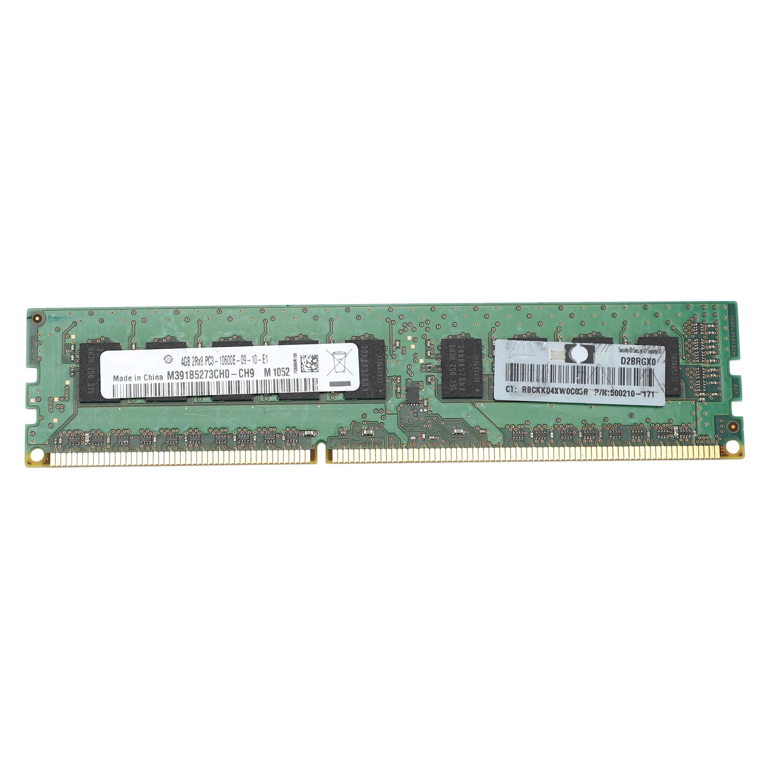 RAM DDR3 4GB ECC UDIMM HP 677035-001 - Neuf - Pour Serveur - 1333MHz