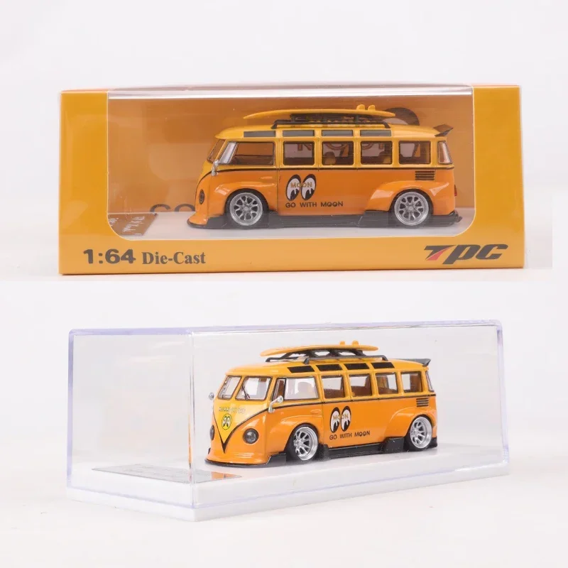 TPC 1:64 Car VW T1 Kombi Mooneyes diecast Alloy model car - AliExpress