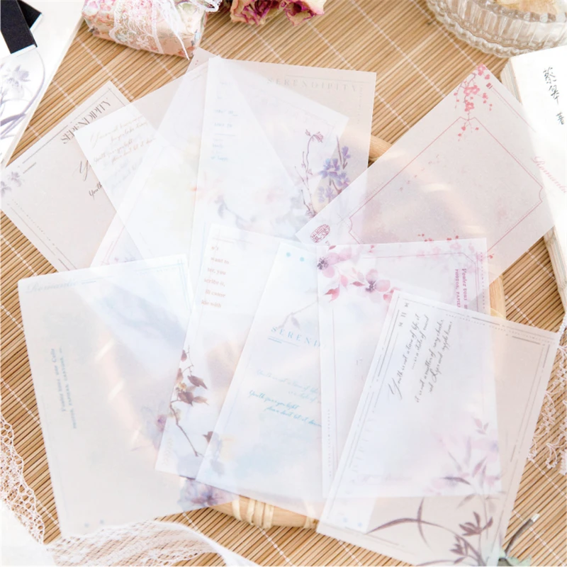 

30 Pieces Multi material antique notes Chinoiserie ins notes notes books materials Paper 5 Choices